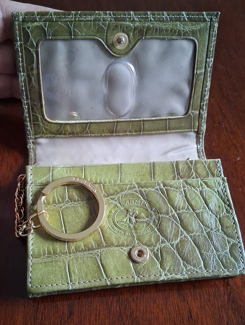 Brahmin Small Wallet. All Leather